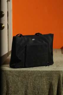 PRESTON and YORK Womans Purse Black LARGE Shoulder Handbag  