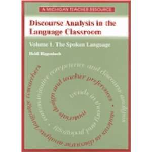 : Discourse Analysis in the Language Classroom: Volume 1. The Spoken 