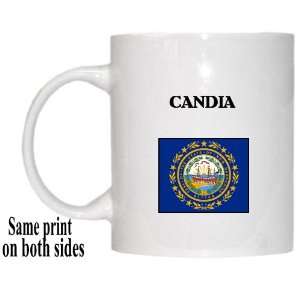  US State Flag   CANDIA, New Hampshire (NH) Mug Everything 