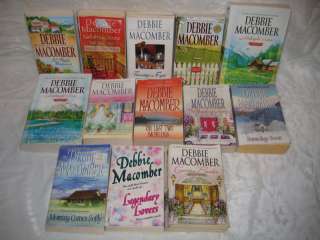 13 Miscellaneous Debbie Macomber Soft Back Books  