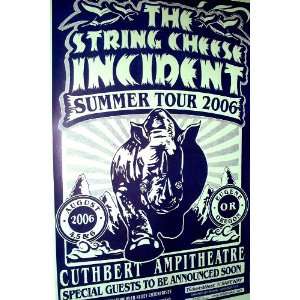  String Cheese Incident Poster   Flyer for 06 Concert Tour 
