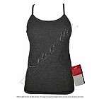   LULULEMON NWT POWER Y TANK BLACK COAL MINI CHECK FREE SHIP LULU LEMON