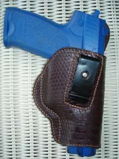 CROC LEATHER IN PANTS ITP IWB HOLSTER 4 GLOCK 17 22 31  
