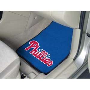  Philadelphia Phillies Car Mats   Set of 2 Sports 