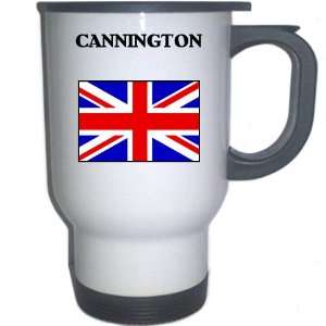  UK/England   CANNINGTON White Stainless Steel Mug 