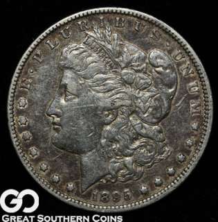 1895 O Morgan Silver Dollar XF ** TOUGH KEY DATE  
