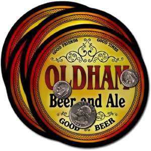  Oldham, SD Beer & Ale Coasters   4pk 