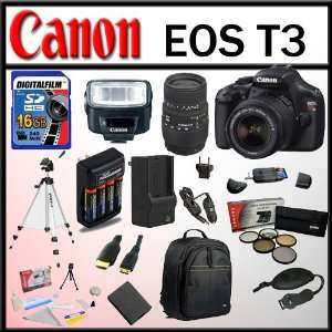   Lens, Canon Speedlite 270ex II With 16GB Accessory Kit: Camera & Photo