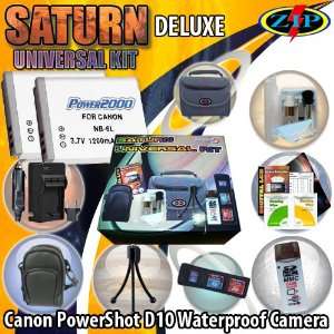  Saturn Universal Kit Deluxe for Canon Powershot D10, D20 
