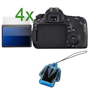   Film + Cleaner Strap for Canon EOS 60D SLR Digital Camera: Camera