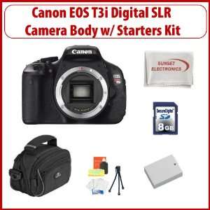  Canon EOS Rebel T3i (600D) SLR Digital Camera with SSE Gift Package 