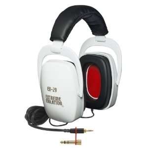  Direct Sound EX29 Extreme Isolation Headphones (White 
