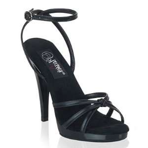   436 4 1/2 Stiletto Heel Strappy Ankle Wrap PF Sandal: Everything Else