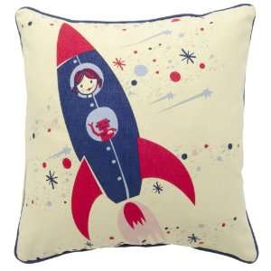    Fabricworm Gift, Space Capade Girls Cushion: Home & Kitchen