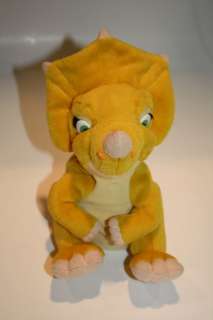 Universal Cera Land Before Time 1996 Yellow Dinosaur 10 Triceratops 