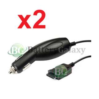 2x Car Charger Phone for LG c1300 c1300i c1500 c1500i  