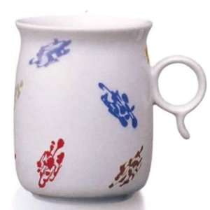  Hakusan Porcelain Q type MUG AB 2: Kitchen & Dining
