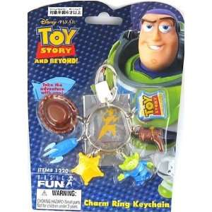  Toy Story Charm Ring Key Chain: Toys & Games