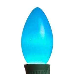  C9 Opaque Bulbs; Sky Blue; Box of 25: Home & Kitchen