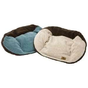  Tuckered Out Dog Bed Large Oatmeal/Chocolate: Pet Supplies