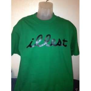  Illest T shirts Green Jdm Size ( Xl) 