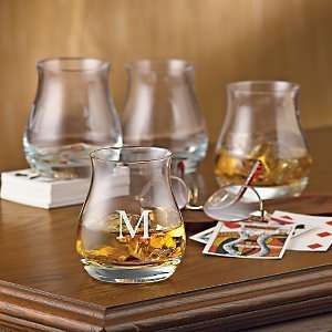   Glencairn Wide Bowl Whisky Glasses (Set of 4): Kitchen & Dining
