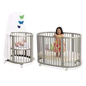  Stokke Mini & Sleepi Crib System I   Free Shipping   Gray 