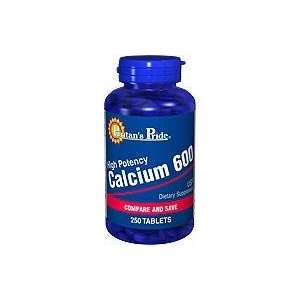  Calcium Carbonate 600 mg 600 mg 250 Caplets: Health 