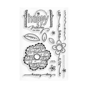  New   Stampendous Perfectly Clear Stamps 4X6 Sheet by 