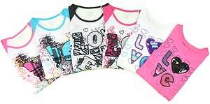 One Step Up Girls L/S Top Size 7/8 10/12 14/16   6 Styles Available 