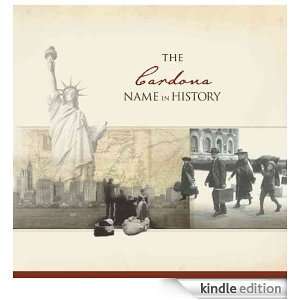 The Cardona Name in History: Ancestry  Kindle Store