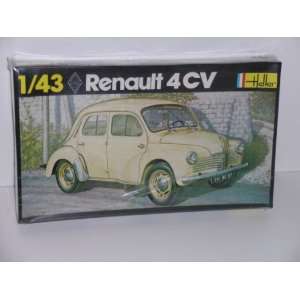  Renault 4CV   Plastic Car Model kit 
