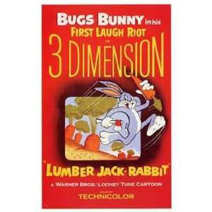  Lumber Jack Rabbit by Unknown 11x17