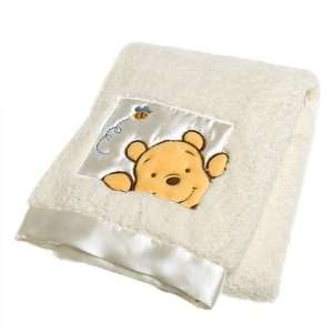 Disney Pooh Soft and Fuzzy Fleece Blanket Baby