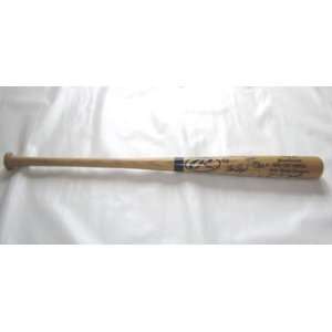1998 New York Yankees World Series Champions Team Signed Bat Limited 