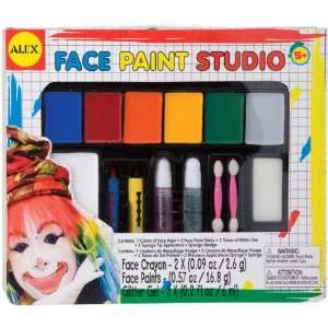 Face Paint Studio Kit  (ALEX35): Toys & Games