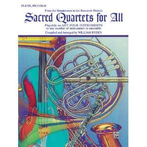    Sacred Quartets for All Book Flute (Piccolo)