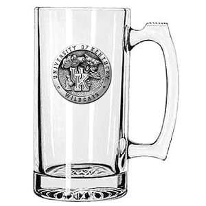 University of Kentucky UK Wildcats 25 Ounce Super Stein with Pewter 