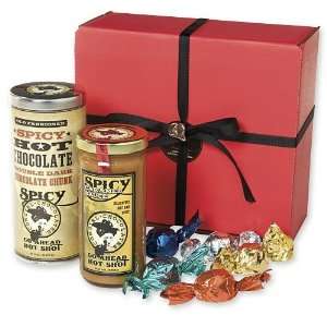 Hot & Spicy Chocolate Gift Pack Grocery & Gourmet Food