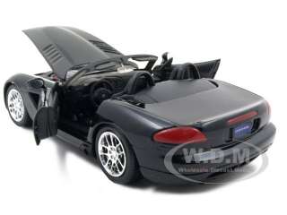 2003 DODGE VIPER SRT/10 BLACK 1:24 DIECAST MODEL CAR  