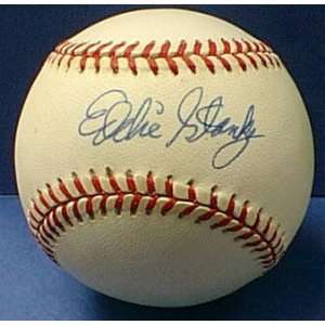 Eddie Stanky Autographed Baseball 