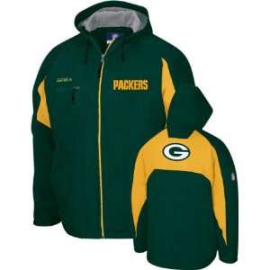   Green Bay Packers Midweight Shuttle Coaches Jacket: Sports & Outdoors