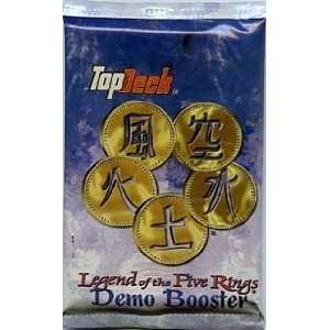  LEGEND OF THE FIVE RINGS L5R DEMO BOOSTER PACK Toys 