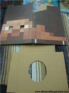 OFFICIAL LICENSED MINECRAFT LARGE CARDBOARD STEVE HEAD MASK (12 INCHES 