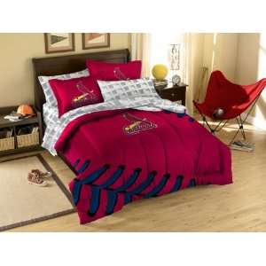  St. Louis Cardinals MLB Twin Comforter, Sheets & Sham (5 