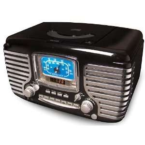  The Corsair Radio/CD/Alarm Clock CR 612 Black