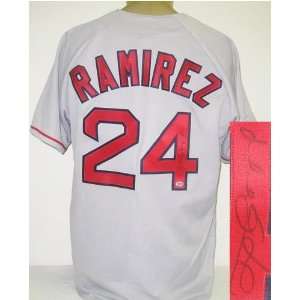  Manny Ramirez Autographed Uniform