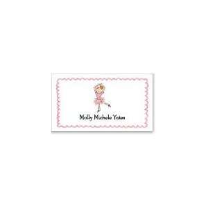  Red Head Ballerina Calling Card Toys & Games