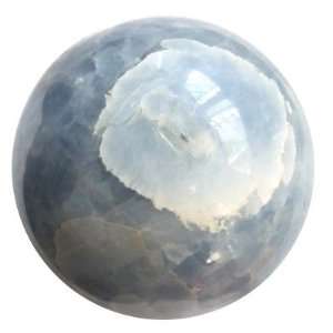  Celestite Ball 02 Blue Eye Crystal Sphere Divine Healing 