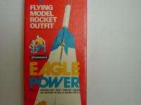 1972 Centuri Eagle Power Flying Model Rocket Outfit Boxed  